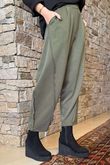 Sola Smart Tech Barrel Pant Khaki